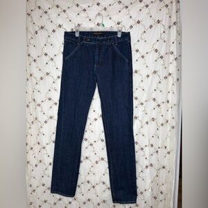 Morphine Generation Dark Blue Patterned Denim